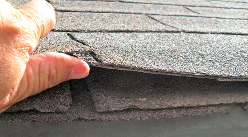 roofing-inspection-double-layer doble layer of shingles found by roof inspector